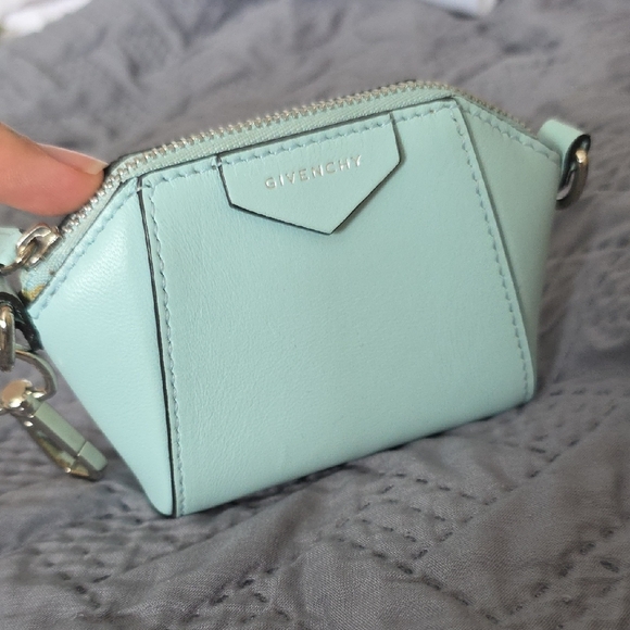 Givenchy Handbags - Givenchy Light Blue Micro Bag